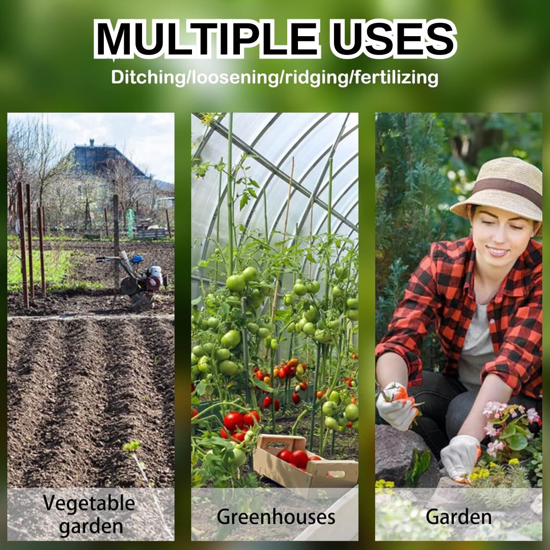 2-in-1 Triangle Weed Remover & Soil Loosening Gardening Tool