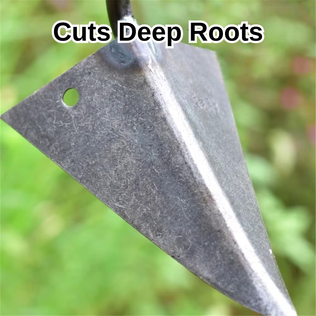 2-in-1 Triangle Weed Remover & Soil Loosening Gardening Tool
