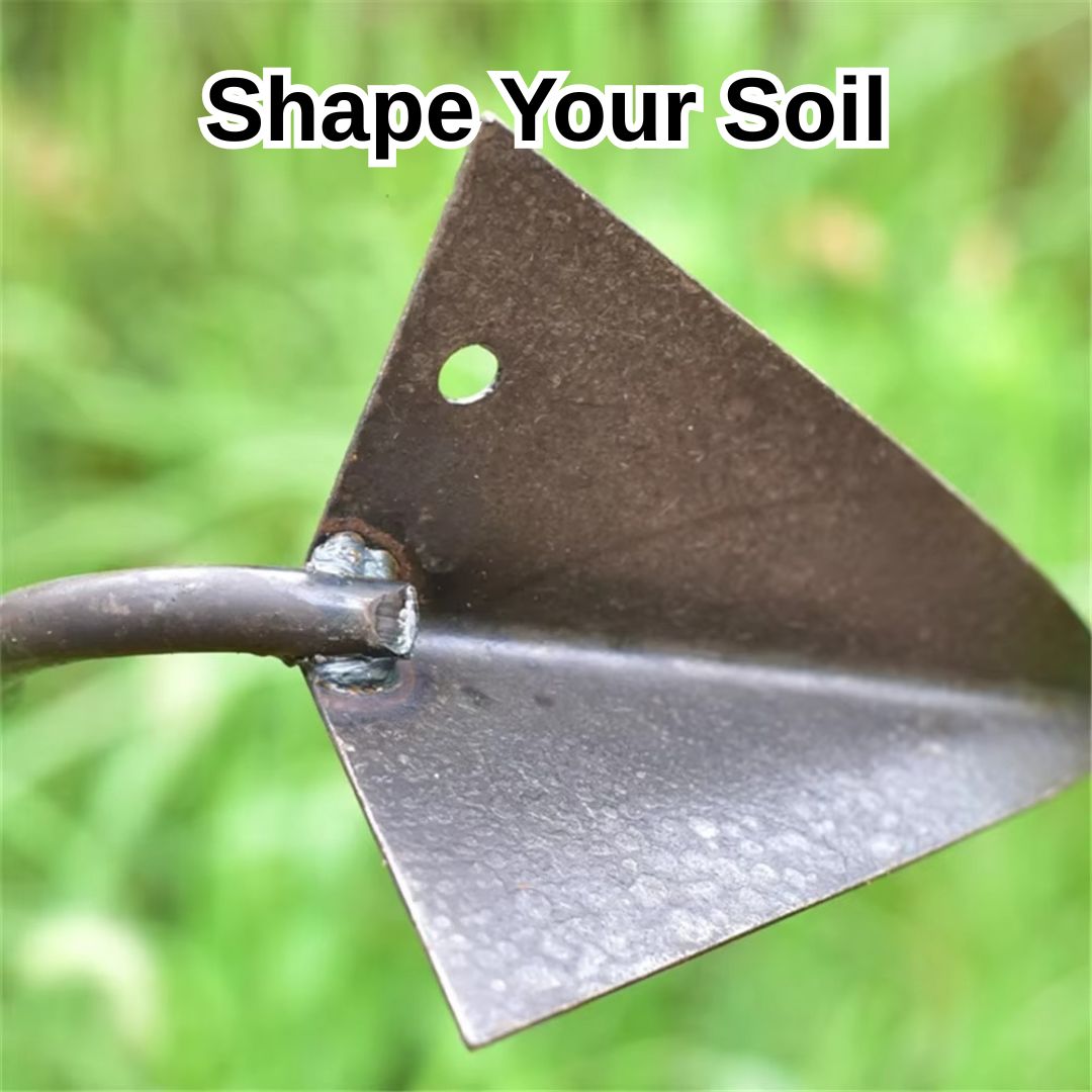 2-in-1 Triangle Weed Remover & Soil Loosening Gardening Tool