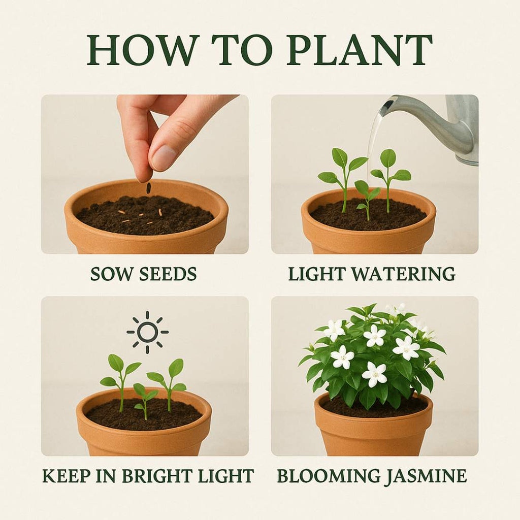 Jasmine Flower Seeds | BUY 1 GET 2 FREE!