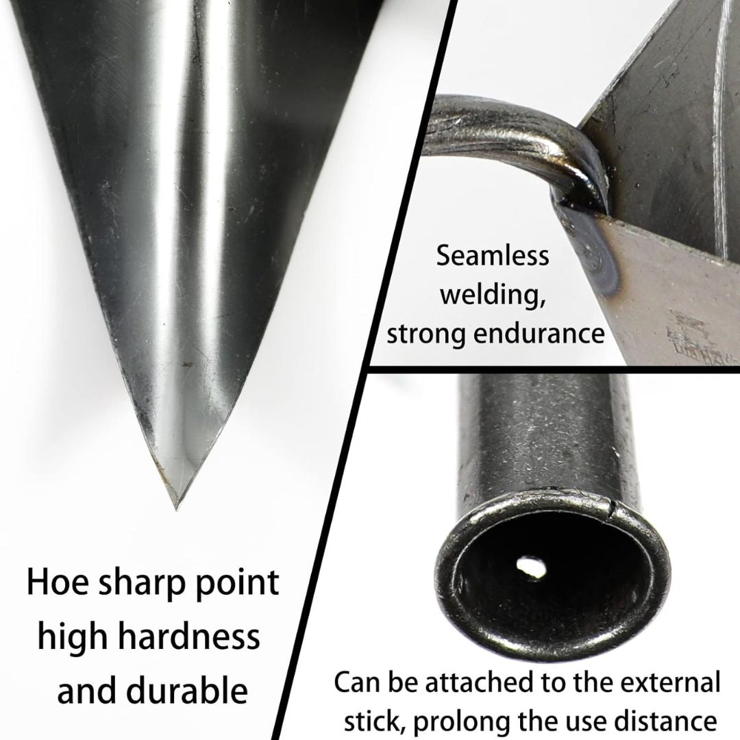 2-in-1 Triangle Weed Remover & Soil Loosening Gardening Tool