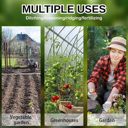 2-in-1 Triangle Weed Remover & Soil Loosening Gardening Tool