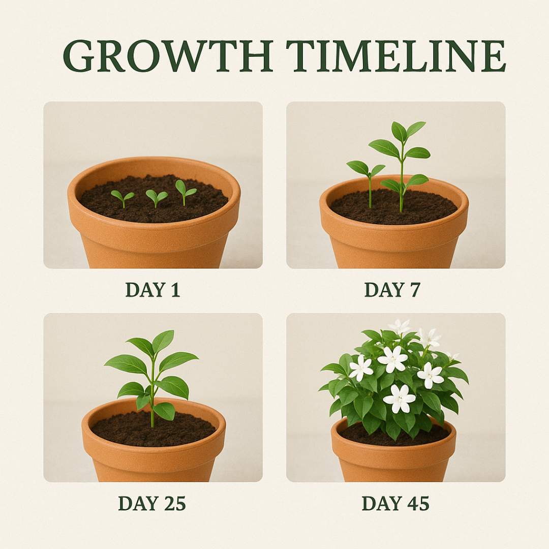 Jasmine Flower Seeds | BUY 1 GET 2 FREE!