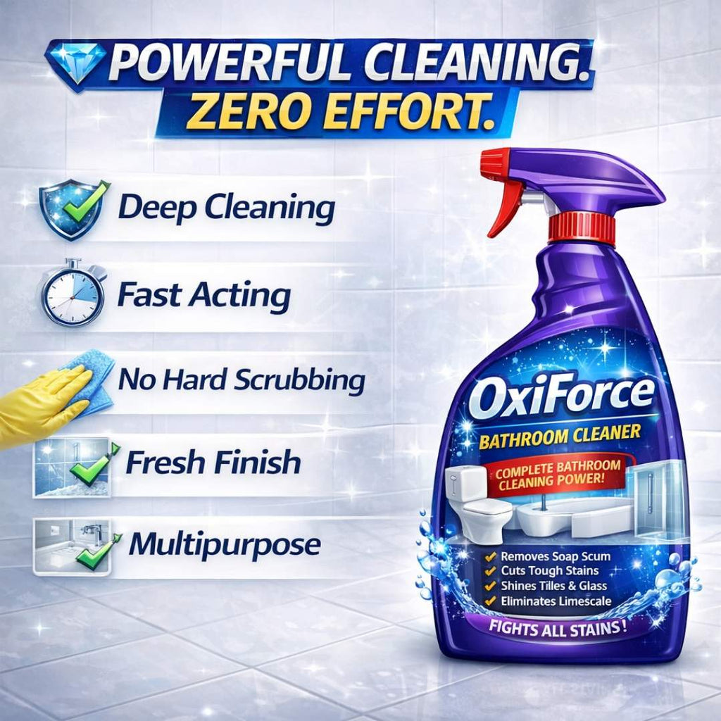 OxiForce Cleaner For All Indian Bathrooms | BUY 1 GET 1 FREE!