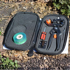 2 in 1 Garden Grafting Tool Kit with 2 Replacement Blades and 1 Grafting Base